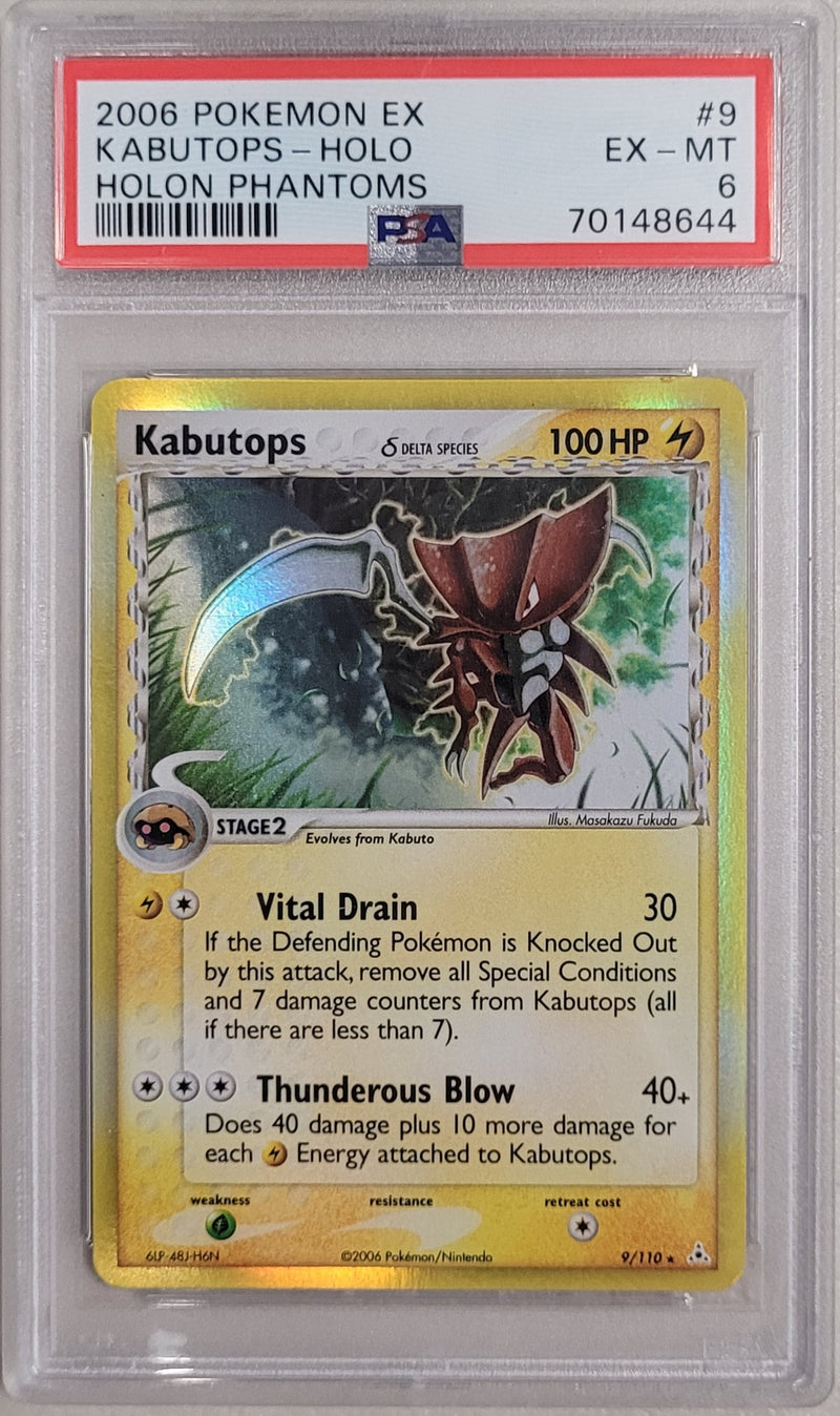 Kabutops Delta Species 9/110 Holon Phantoms PSA 6 70148644