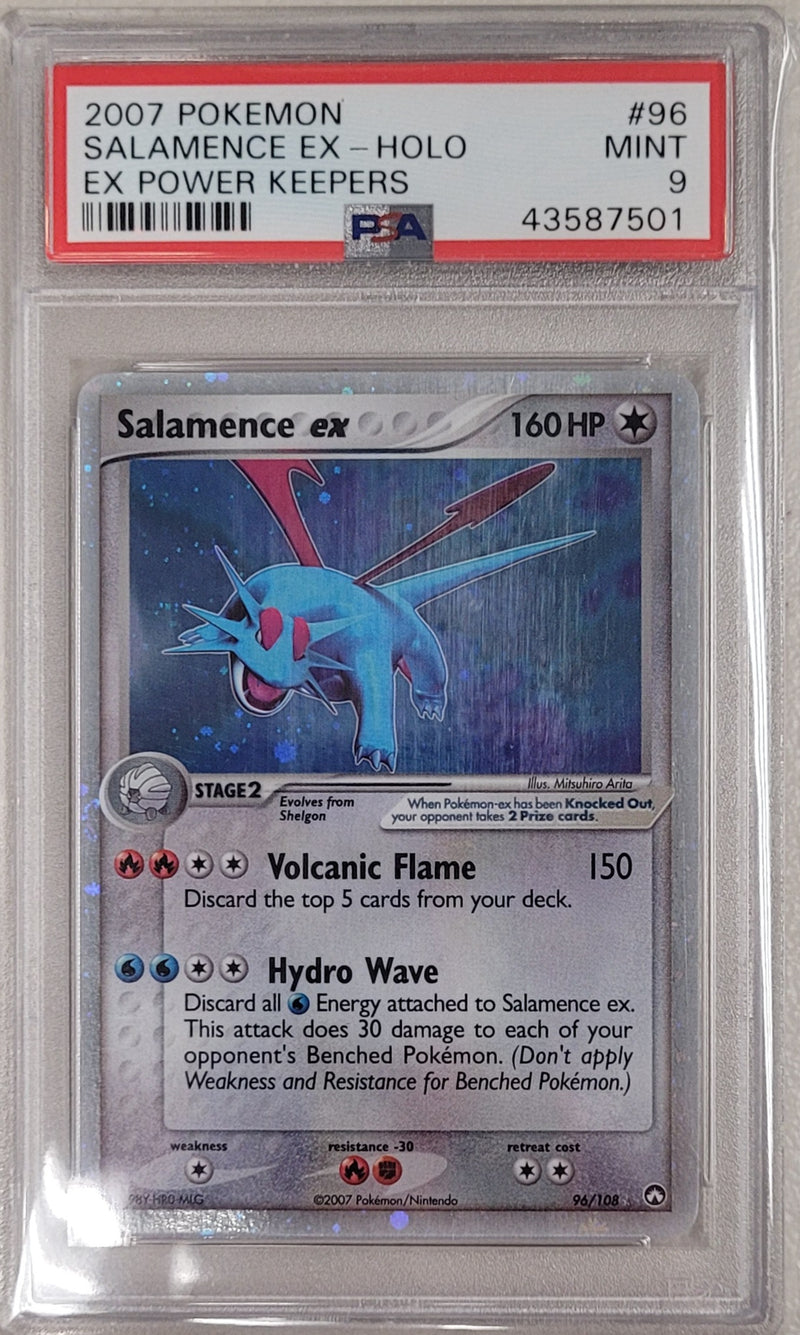 Salamence ex 96/108 EX Power Keepers PSA 9 43587501