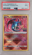 Radiant Charizard 011/078 Pokemon Go PSA 9 68514842