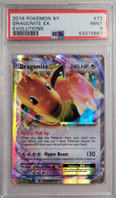 Dragonite EX 72/108 Evolutions PSA 9 53315887