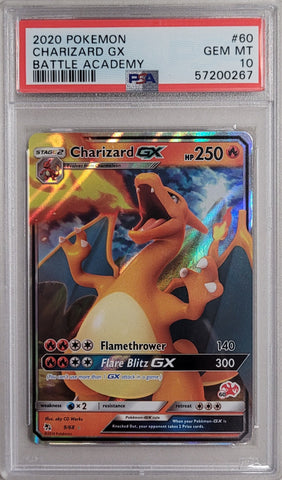 Charizard GX 9/68 Battle Academy PSA 10 57200267