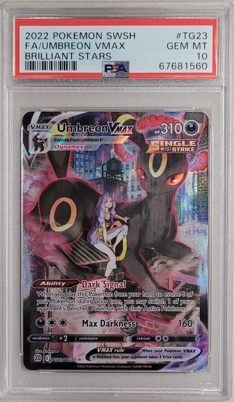 Umbreon VMAX TG23/TG30 Brilliant Stars PSA 10 67681560