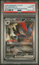N's Zoroark ex 185/159 Journey Together Special Illustration Rare PSA 10113834180