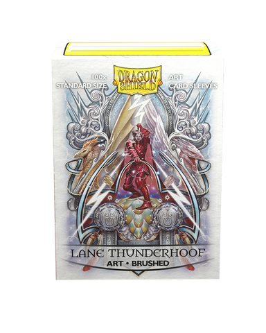 Dragon Shield: Standard 100ct Brushed Art Sleeves - Lane Thunderhoof