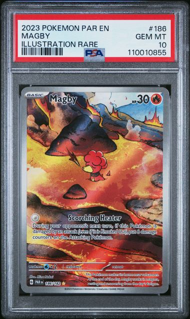 Magby 186/182 Paradox Rift PSA 10 110010855