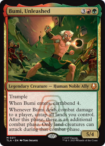 Bumi, Unleashed [Avatar: The Last Airbender]