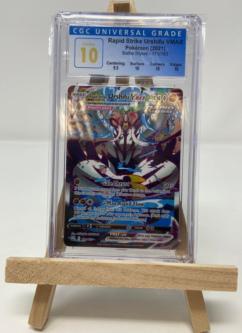 Rapid Strike Urshifu VMAX 170/163 Battle Styles CGC 10 4070885005