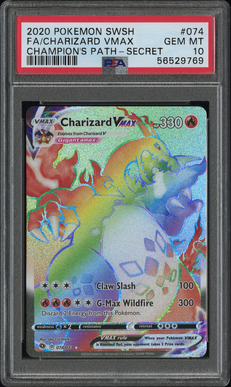 Charizard VMAX 074/073 Champion's Path PSA 10 56529769
