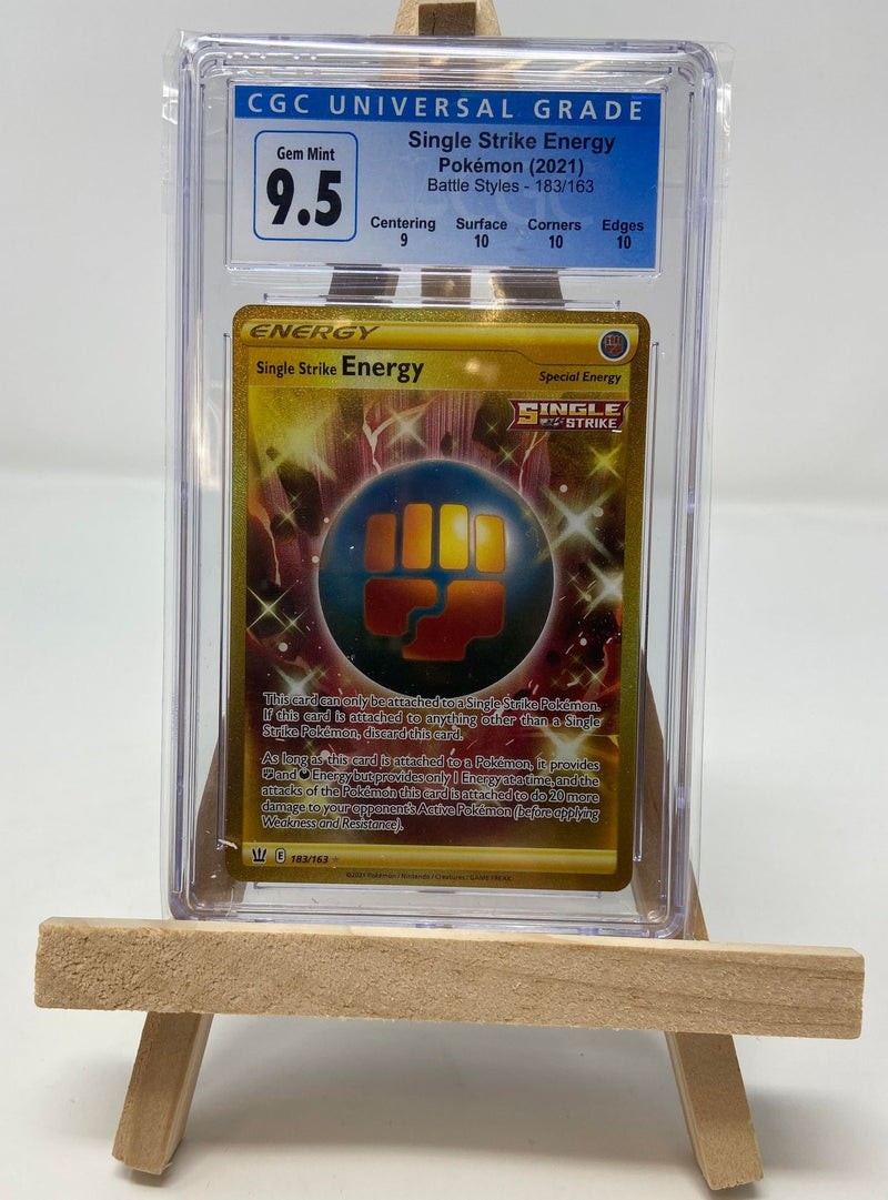 Single Strike Energy 183/163 Battle Styles Secret CGC 9.5 4070885001