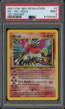 Ho-oh - Holo 7/64 Neo Revelation 1st Edition PSA 9 61530347