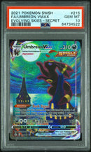 Umbreon VMAX 215/203 Evolving Skies PSA 10 64734522