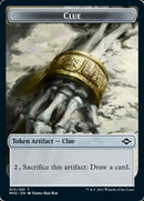 Clue (15) // Crab Double-Sided Token [Modern Horizons 2 Tokens]