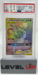 Mewtwo & Mew GX 242/236 Unified Minds PSA 10 94459043