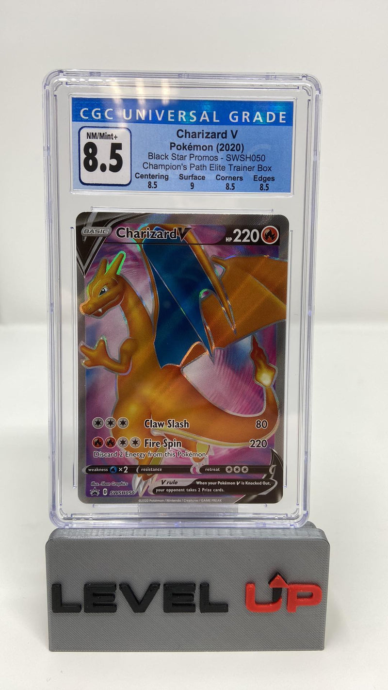 Charizard V SWSH050 Black Star Promo CGC 8.5 3793136031