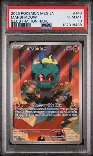 Marshadow 146/132 Mega Evolution PSA 10 137318488