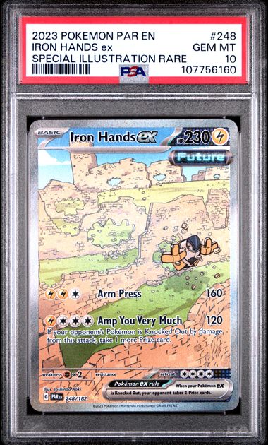 Iron Hands ex 248/182 Paradox Rift PSA 10 107756160