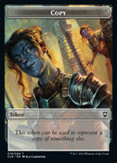Squid // Copy Double-Sided Token [Commander Legends: Battle for Baldur's Gate Tokens]