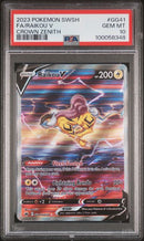 Raikou V GG41/GG70 Crown Zenith PSA 10 100058348