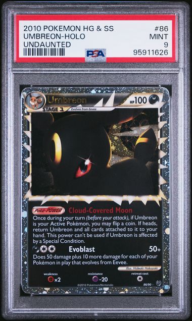 Umbreon - Holo 86/90 Undaunted PSA 9 95911626