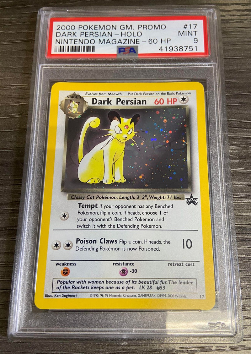 Dark Persian Black Star Promo 17 PSA 9 41938751