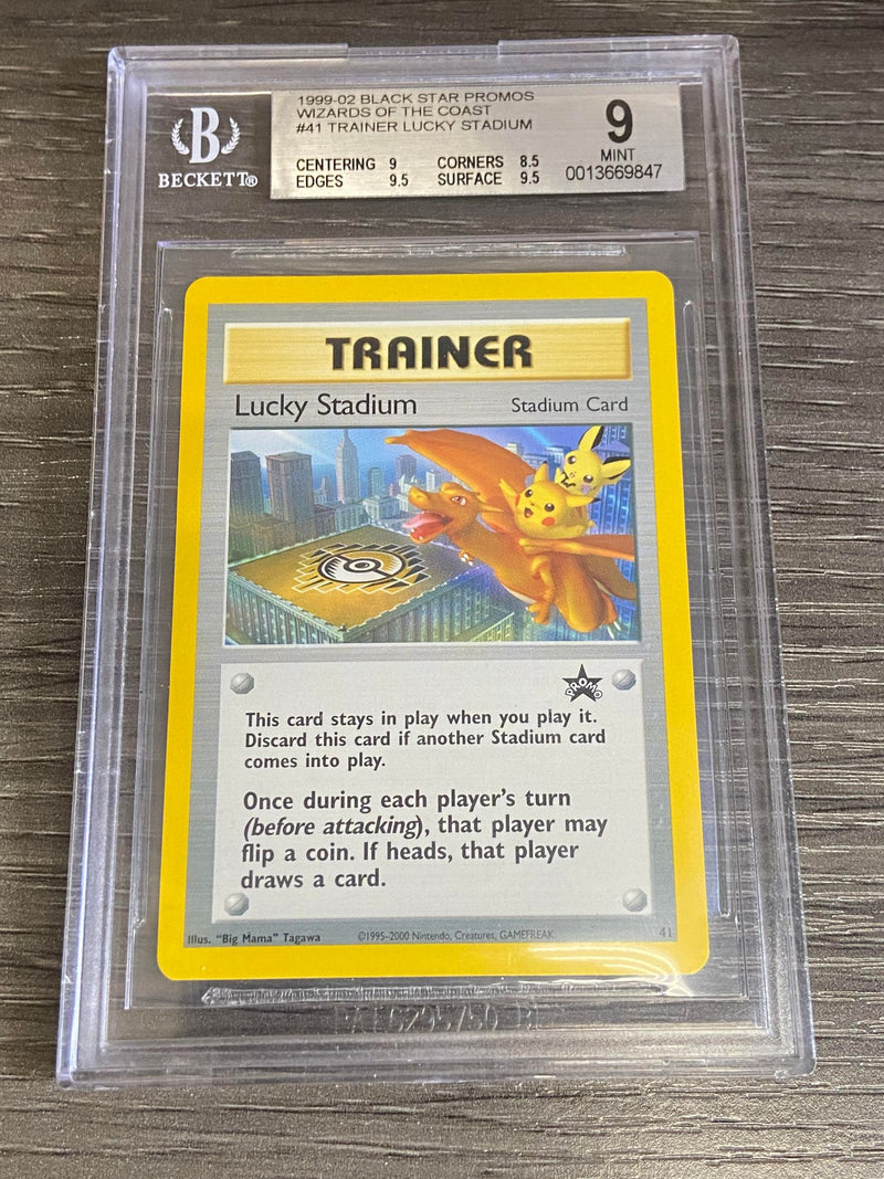 Lucky Stadium 41 Black Star Promo BGS 9 0013669847