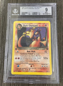 Dark Charizard 4/82 1st Edition Team Rocket Holo BGS 9 0012098716
