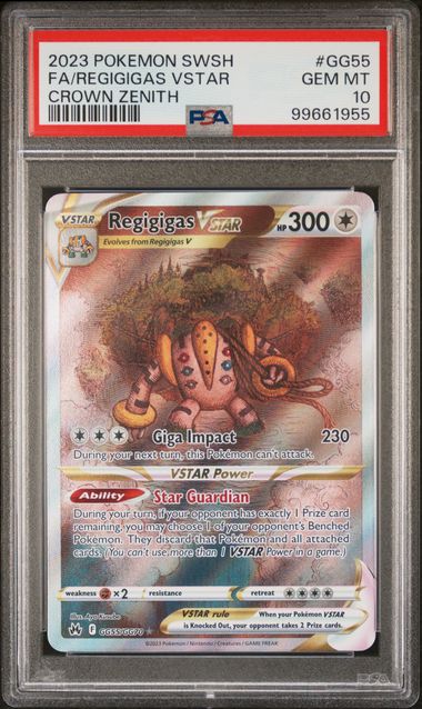 Regigigas GG55/GG70 Sword & Shield: Crown Zenith PSA 10 99661955