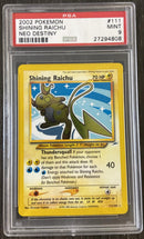 Shining Raichu 111/105 Neo Destiny PSA 9 27294808