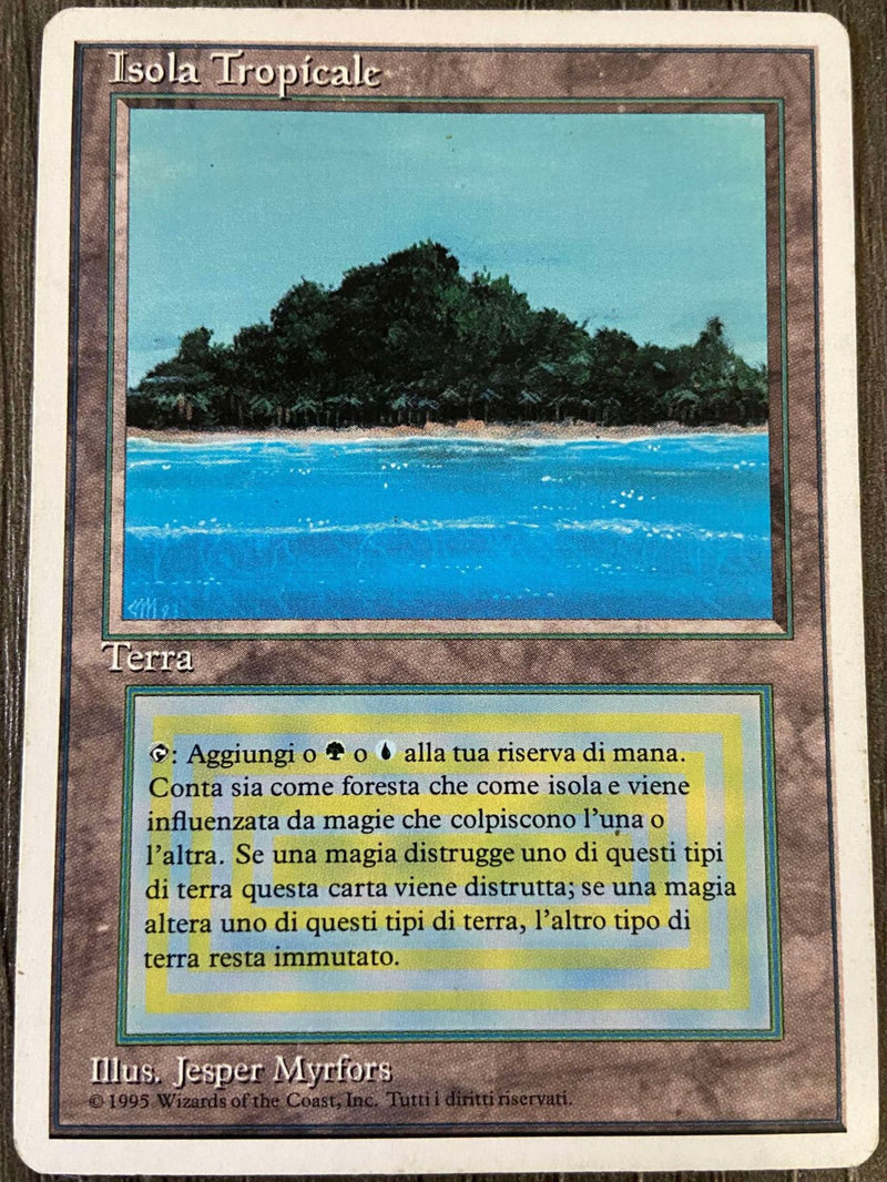 Tropical Island Italian [Foreign White Border]