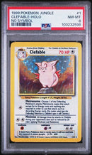 Clefable - Holo 1/64 Jungle No Symbol PSA 8 103232598