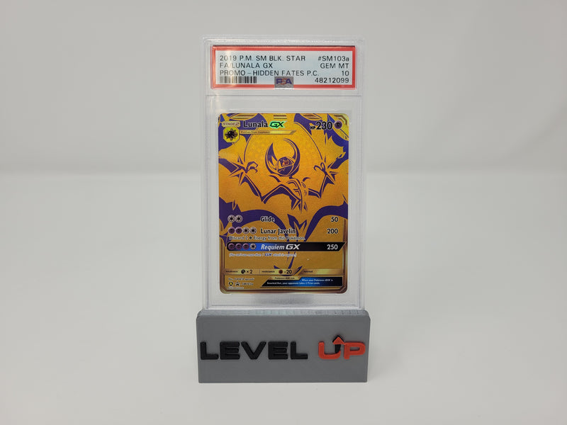 Lunala GX SM103a Black Star Promo PSA 10 48212099