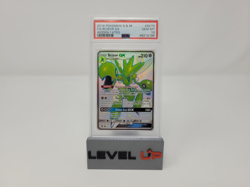 Scizor GX SV72/SV94 Hidden Fates PSA 10 48212196