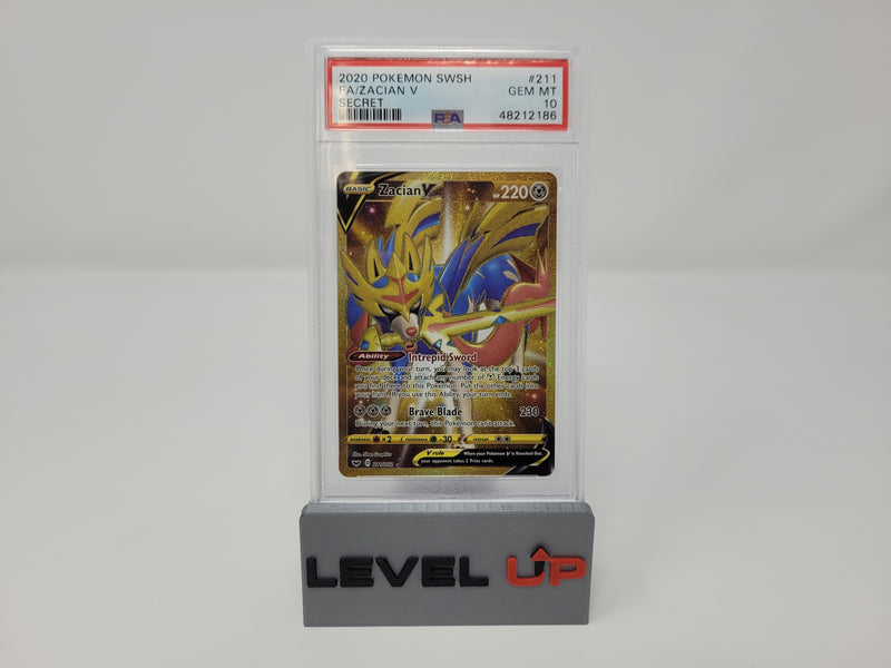 Zacian V 211/202 Sword & Shield: Base Set PSA 10 48212186