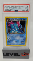 Dark Feraligatr 5/105 1st Edition Neo Destiny PSA 9 48254353