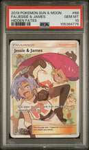 Jessie & James 68/68 Sun & Moon: Hidden Fates PSA 10 105384775