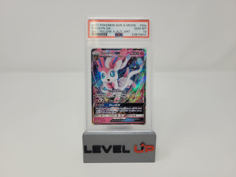 Sylveon GX Alternate Art 92a/145 Guardian's Rising PSA 10 53815855