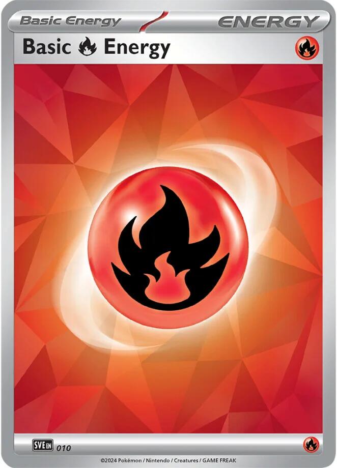 Basic Fire Energy (010)(Holo) [Scarlet & Violet: Stellar Crown]