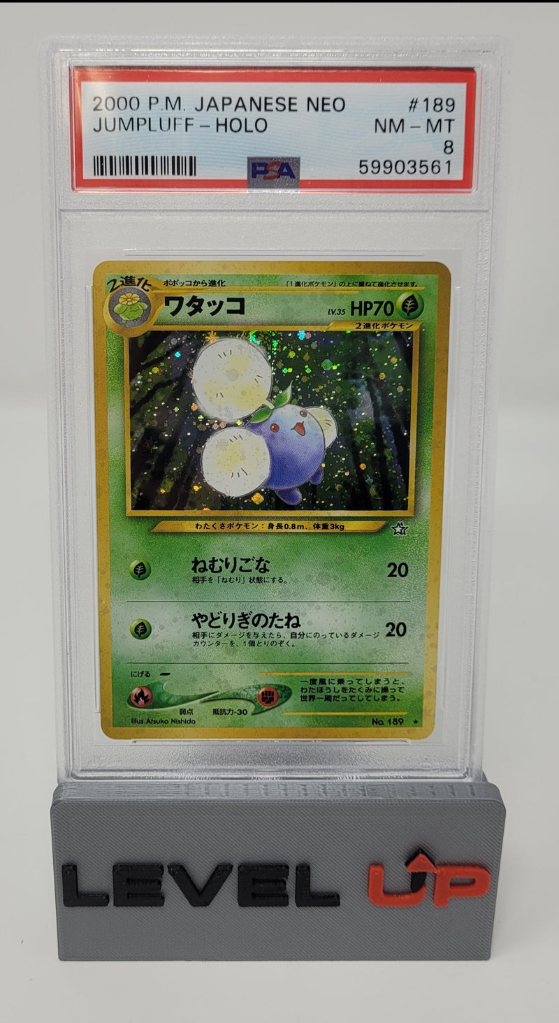 Jumpluff JPN 189 Neo Genesis PSA 8 59903561