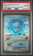 Mew ex 232/091 Paldean Fates PSA 10 110540350