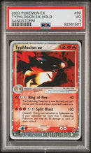 Typhlosion ex 99/100 Sandstorm PSA 3 92361501