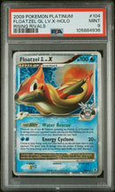 Floatzel GL LV.X 104/111 Platinum Rising Rivals PSA 9 105884936