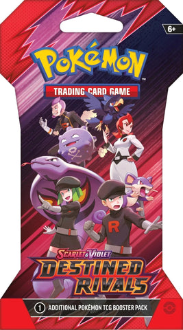 Scarlet & Violet: Destined Rivals - Sleeved Booster Pack