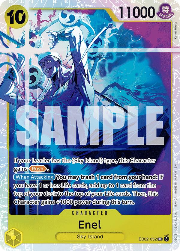 Enel [Extra Booster: Anime 25th Collection]