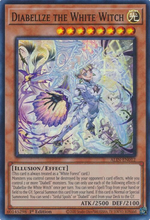 Diabellze the White Witch [ALIN-EN012] Super Rare