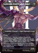 Sephiroth, Fabled SOLDIER // Sephiroth, One-Winged Angel (Borderless) (0382) (JAPANESE) [FINAL FANTASY] (Copy)