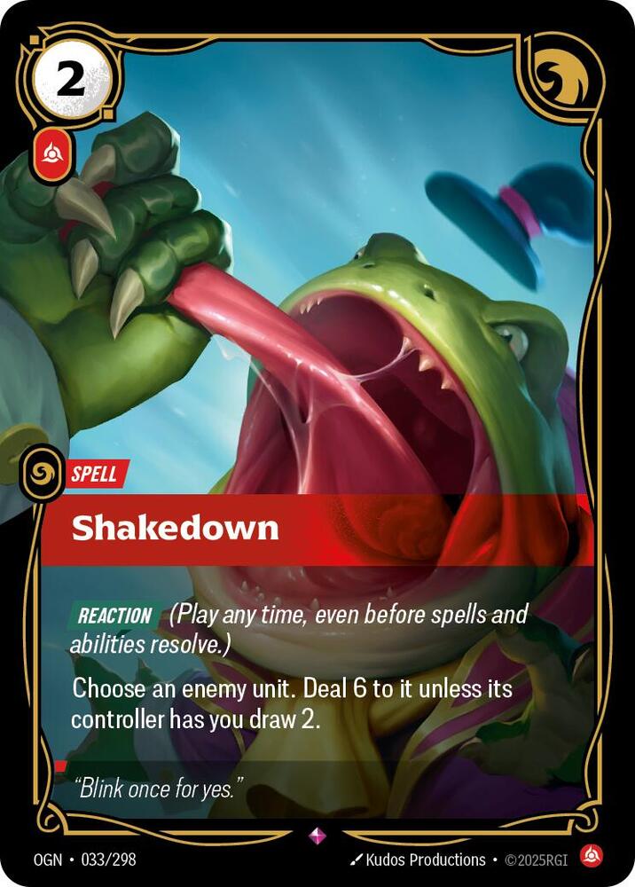 Shakedown 033/298 RFTB1