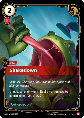 Shakedown 033/298 RFTB1