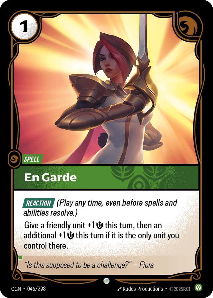En Garde 046/298 RFTB1