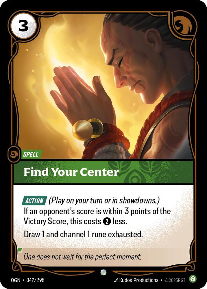 Find Your Center 047/298 RFTB1