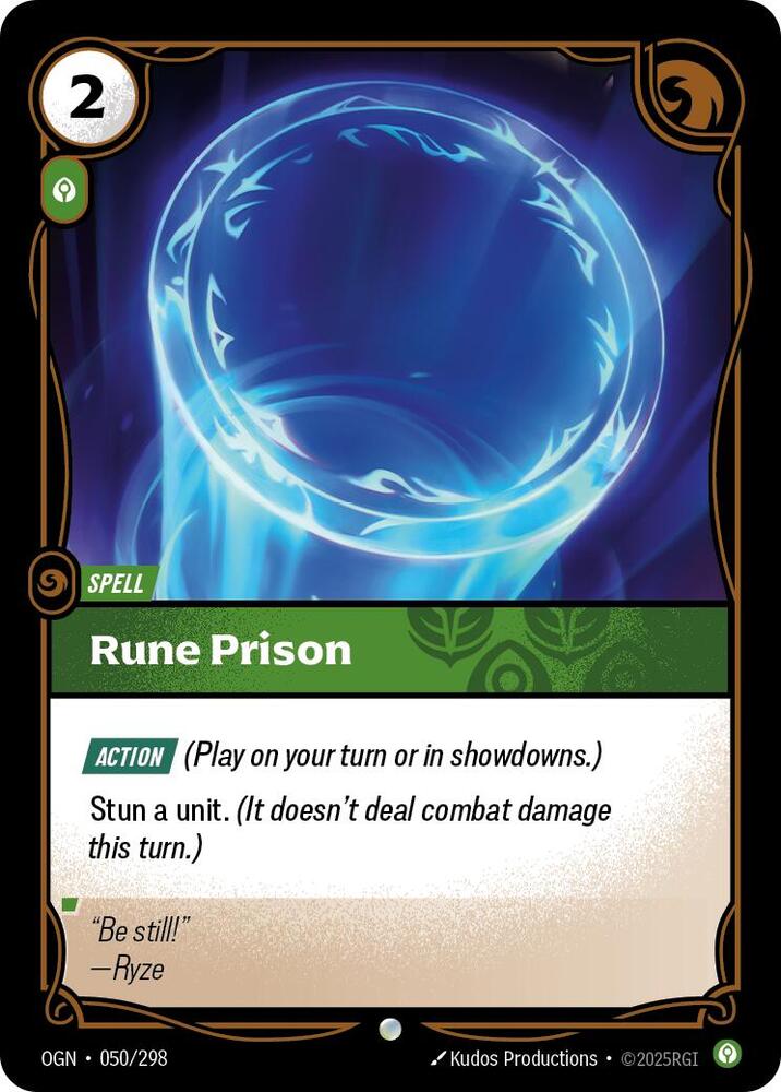 Rune Prison 050/298 RFTB1